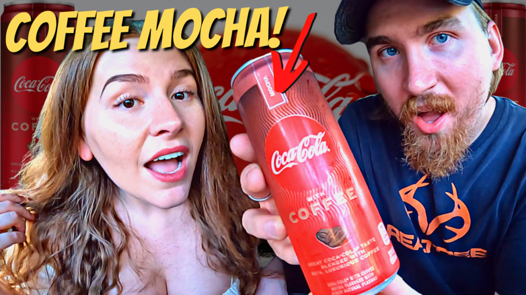 We Tried MOCHA Coca-Cola WITH COFFEE Taste Test & Review