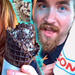 We Tried NEW Sonic Double Stuf Oreo Blast and Waffle Cone!