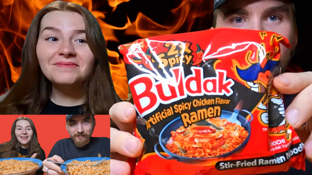 Buldak 2x Spicy Ramen are WEAK | Challenge and Review