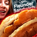 Popeyes Spicy Flounder Fish Sandwich (ARGUMENT WITH MANAGER!)