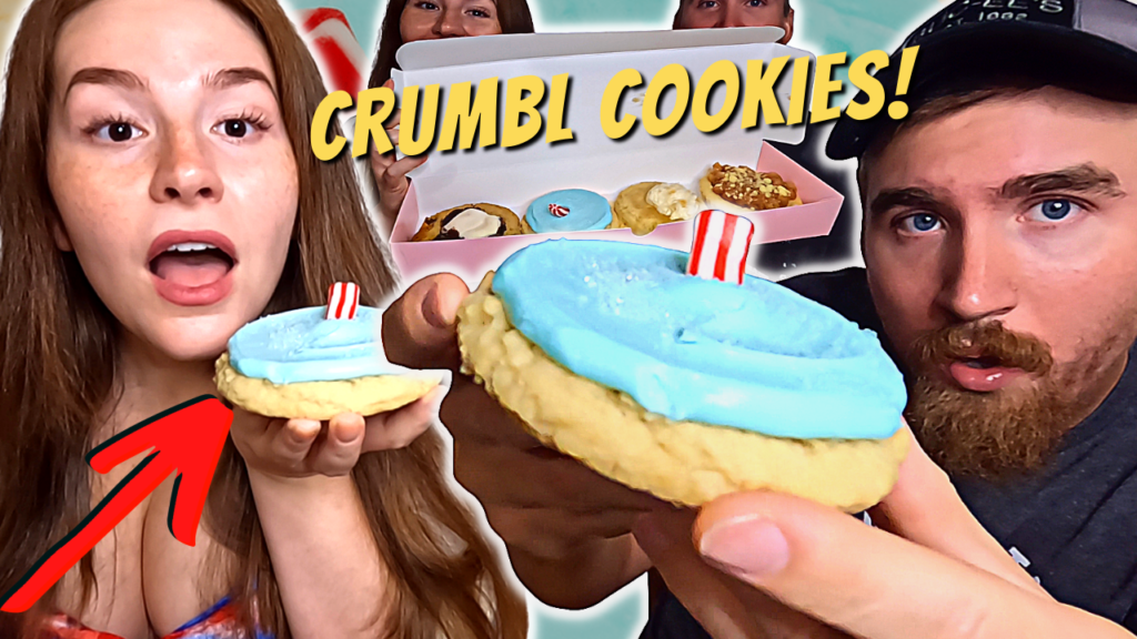 Crumbl Cookies: Blue Raspberry Icee, Cornbread, Apple Pie, S’mores Brownie Review!
