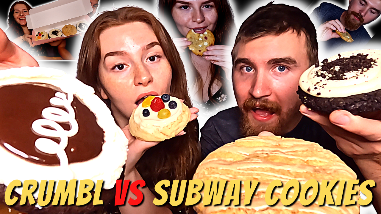 Crumbl vs Subway | Maple Glaze, Oreo, Mallow Cup, Fruit Pizza